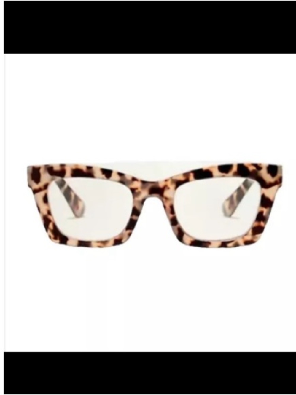 Retro Women's Glasses Oversized Square Oprah Cheetah Readers 2.0 2.25 2.5 2.75